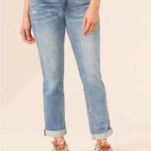 Democracy Clothing Ab"solution® Petite Blue Denim Girlfriend Jeans NWOT